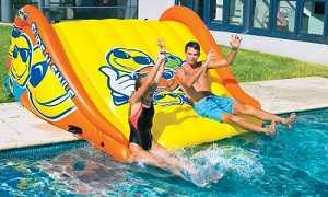 inflatable pool slide