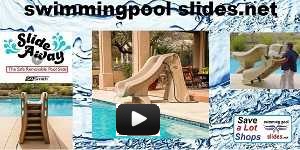 Slideaway Swimming Pool Slide Video