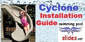 Cyclone Pool Slide Installation Video